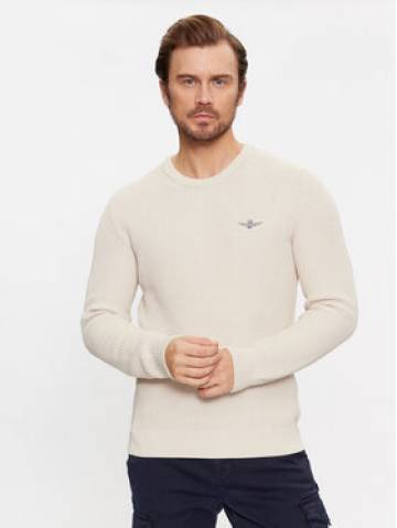 Aeronautica Militare Светр 232MA1482L512 Écru Regular Fit Aeronautica Militare Светр 232MA1482L512 Écru Regular Fit
