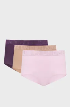 Женские трусики (3 шт) UA PURE STRETCH NO SHOW Разноцветный XS Under Armour 6016410-201