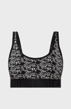Женский черный топ с узором UFSB-ORIBA REGGISENO Черный M Diesel A13122 0AMBT
