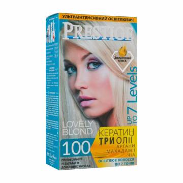 Ультраинтенсивный осветлитель для волос Vips Prestige Lovely Blond 100, 100 мл Ультраинтенсивный осветлитель для волос Vips Prestige Lovely Blond 100, 100 мл