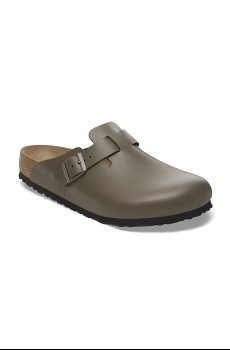Кожаные шлепанцы Birkenstock Boston NL