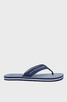 Женские темно-синие вьетнамки ITHACA STRIPE SUMMER Синий 36 Tommy Hilfiger FW0FW09192