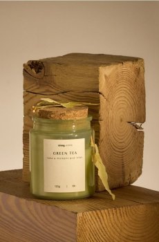 Свічка Green tea - зелений
