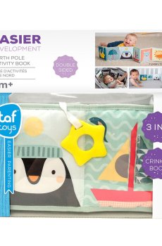 Развивающая книжка-раскладушка Taf Toys Полярное сияние, Веселые приключения, с рождения (12385)