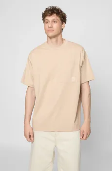 Мужская бежевая футболка MT-SHRT 023 Бежевый M PRPY PMTSHGOK0021