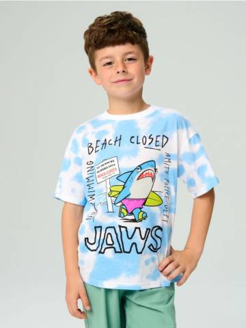 Футболка Jaws - блакитний Футболка Jaws - блакитний