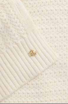 Шапка и шарф с добавлением шерсти Lauren Ralph Lauren