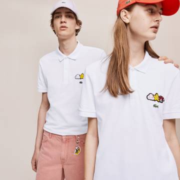 Lacoste поло унісекс x FriendsWithYou Design Lacoste поло унісекс x FriendsWithYou Design