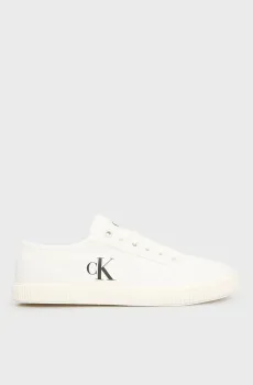 Женские белые кеды ESS VULC LOW CV MG WN Белый 40 Calvin Klein Jeans YW0YW01762