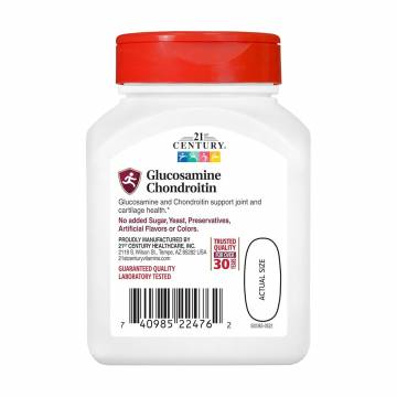 Глюкозамин и хондроитин 21st Century Glucosamine Chondroitin, 120 капсул Глюкозамин и хондроитин 21st Century Glucosamine Chondroitin, 120 капсул