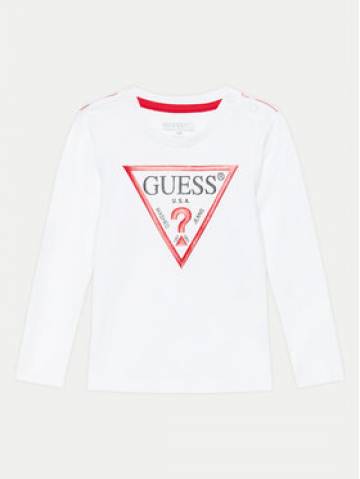 Guess Блузка N84I24 K8HM0 Білий Regular Fit Guess Блузка N84I24 K8HM0 Білий Regular Fit