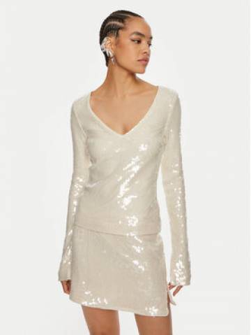 ROTATE Блузка Georgia 112912857 Écru Regular Fit