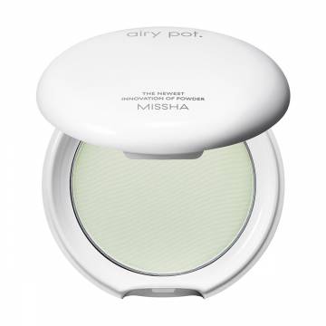 Матирующая компактная пудра для лица Missha Airy Pot Pressed Powder, Mint, 8 г Матирующая компактная пудра для лица Missha Airy Pot Pressed Powder, Mint, 8 г