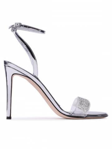 Giuseppe Zanotti Босоніжки E300010 Срібний Giuseppe Zanotti Босоніжки E300010 Срібний