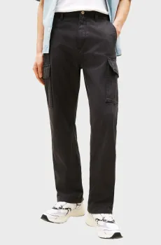 Мужские черные брюки OTIS HERRINGBONE Черный 31-32 Tommy Jeans DM0DM21779