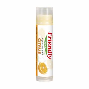 Бальзам для губ Friendly Organic Lip Balm Citrus Flavor Цитрус, для детей и мам, 4.25 г Бальзам для губ Friendly Organic Lip Balm Citrus Flavor Цитрус, для детей и мам, 4.25 г