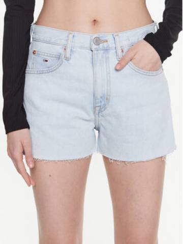 Tommy Jeans Джинсові шорти Hotpant DW0DW15593 Блакитний Regular Fit Tommy Jeans Джинсові шорти Hotpant DW0DW15593 Блакитний Regular Fit