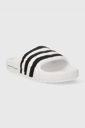 Шлепанцы adidas Originals Adilette 22 цвет белый IF3668 Шлепанцы adidas Originals Adilette 22 цвет белый IF3668