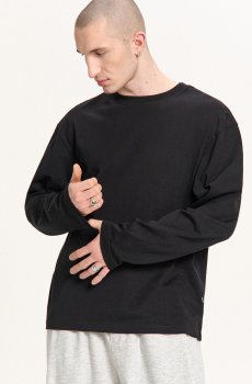 Cropp - Чорна футболка - чорний