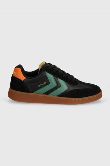 Кожаные кроссовки Hummel VM78 CPH ML цвет чёрный 225072 Кожаные кроссовки Hummel VM78 CPH ML цвет чёрный 225072