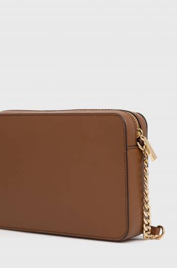 Кожаная сумочка MICHAEL Michael Kors цвет коричневый Кожаная сумочка MICHAEL Michael Kors цвет коричневый