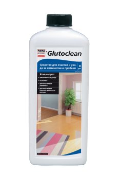 Средство для очистки и ухода за ламинатом и пробкой Glutoclean, 1 л