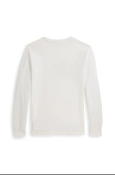 Хлопковый детский лонгслив Polo Ralph Lauren
