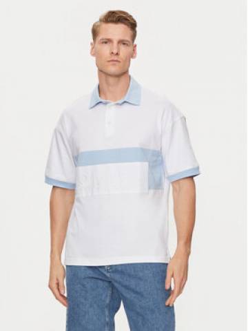 United Colors Of Benetton Поло 3MCYU301U Білий Regular Fit United Colors Of Benetton Поло 3MCYU301U Білий Regular Fit