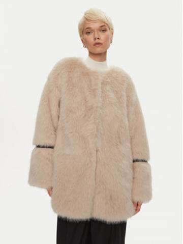 Karen by Simonsen Шуба Pearly 10104998 Бежевий Oversize Karen by Simonsen Шуба Pearly 10104998 Бежевий Oversize