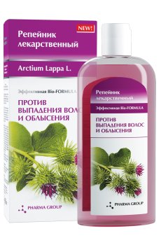 Уценка! Шампунь для волос Pharma Group Arctium Lappa L. против выпадения, репейник и календула, 200 мл