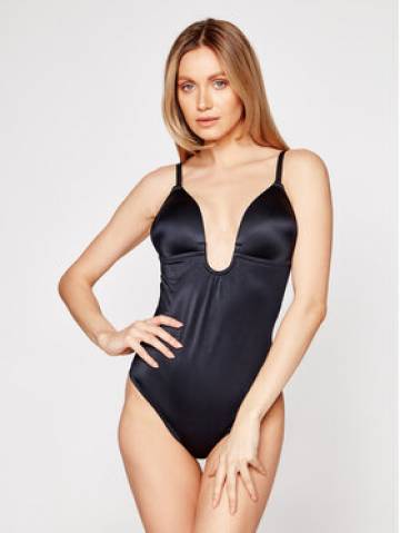 SPANX Боді Suit Your Fancy Plunge Low Back Thong Suit Your Fancy 10206R Чорний SPANX Боді Suit Your Fancy Plunge Low Back Thong Suit Your Fancy 10206R Чорний