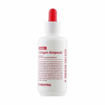 Ампульная сыворотка для лица Medi-Peel Red Lacto Collagen Ampoule с коллагеном и бифидобактериями, 70 мл Ампульная сыворотка для лица Medi-Peel Red Lacto Collagen Ampoule с коллагеном и бифидобактериями, 70 мл