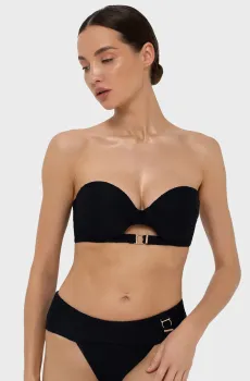 Женский черный лиф от купальника Черный 44B MARC&ANDRE L2527-Y-972