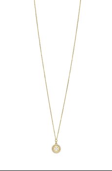 Серебряное колье Emporio Armani