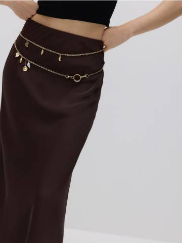 Reserved - LADIES` BELT - золотий - 645CO-GLD Reserved - LADIES` BELT - золотий - 645CO-GLD