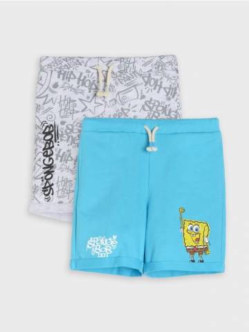 Шорти, 2 пари SpongeBob - різнобарвний Шорти, 2 пари SpongeBob - різнобарвний