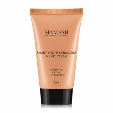Ночной лифтинг-крем для лица Mamash Smart Youth Ceramides Night Cream с керамидами, 50 мл Ночной лифтинг-крем для лица Mamash Smart Youth Ceramides Night Cream с керамидами, 50 мл