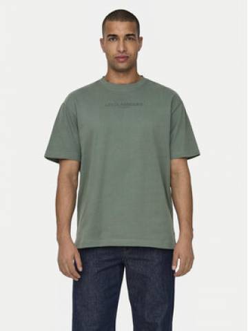 Only & Sons Футболка 22028766 Зелений Relaxed Fit Only & Sons Футболка 22028766 Зелений Relaxed Fit