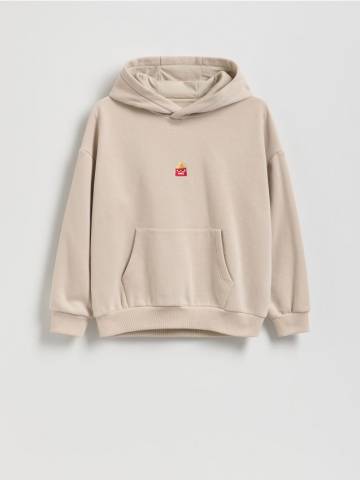 Reserved - Толстовка Inside Out з принтом - бежевий - 968FJ-08X