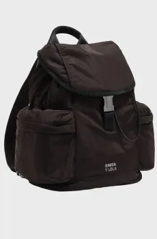 Женский темно-коричневый рюкзак Коричневый ONESIZE Bimba Y Lola 252BBIQ5F.10028