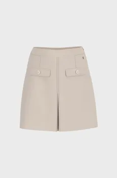 Женская бежевая юбка Бежевый M Guess W6RD57.KCMU2;G1FG