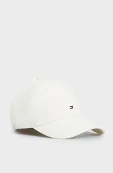 Мужская белая кепка TH FLAG COTTON 6 PANEL Белый ONESIZE Tommy Hilfiger AM0AM11478