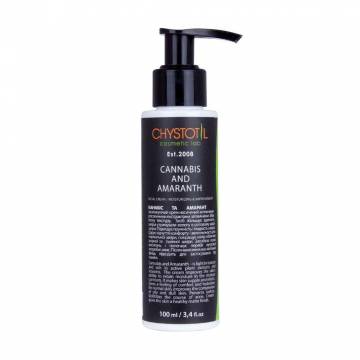 Увлажняющий крем для лица Chystotil Cannabis And Amaranth Facial Cream, 100 мл Увлажняющий крем для лица Chystotil Cannabis And Amaranth Facial Cream, 100 мл