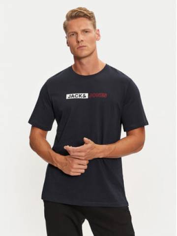 Jack&Jones Футболка Corp 12233999 Cиній Standard Fit Jack&Jones Футболка Corp 12233999 Cиній Standard Fit