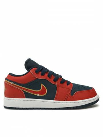 Nike Снікерcи Air Jordan 1 Low Se (GS) FQ7380 400 Кольоровий Nike Снікерcи Air Jordan 1 Low Se (GS) FQ7380 400 Кольоровий