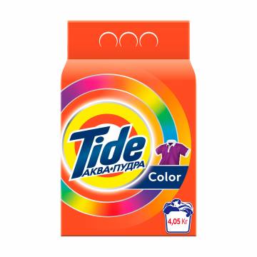 Стиральный порошок Tide Аква-Пудра Color, автомат, 27 стирок, 4.05 кг Стиральный порошок Tide Аква-Пудра Color, автомат, 27 стирок, 4.05 кг