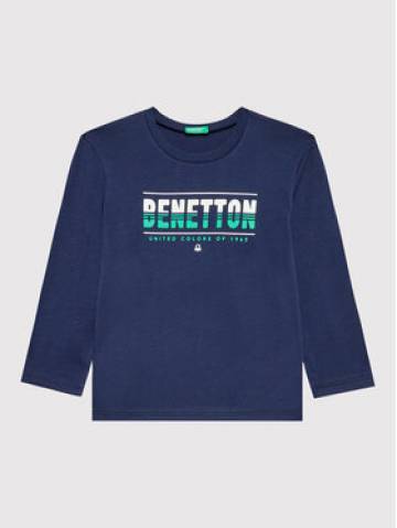 United Colors Of Benetton Блузка 3I1XG104D Cиній Regular Fit United Colors Of Benetton Блузка 3I1XG104D Cиній Regular Fit