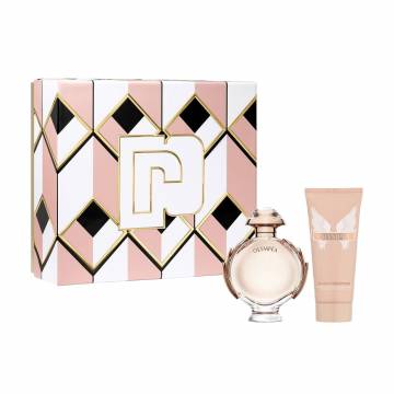 Парфюмированный набор женский Rabanne Olympea Set (парфюмированная вода, 80 мл + лосьон для тела, 100 мл)