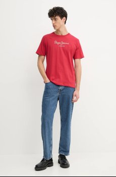 Хлопковая футболка Pepe Jeans Eggo