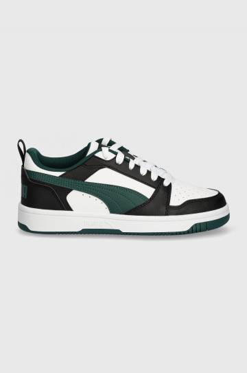 Детские кроссовки Puma Rebound V6 Lo Jr цвет чёрный Детские кроссовки Puma Rebound V6 Lo Jr цвет чёрный